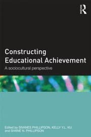 Tapa de Constructing Educational Achievement A Sociocultural Perspective