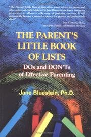 Tapa de The parent's little book of lists