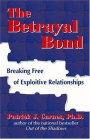 Tapa de The betrayal bond