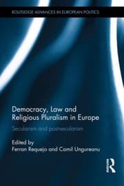 Tapa de Democracy Law And Religious Pluralism In Europe Secularism And Postsecularism