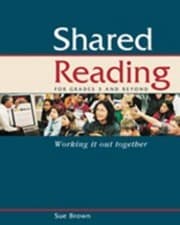 Tapa de Shared Reading Grades 3 and Beyond