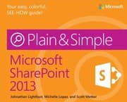 Tapa de Microsoft SharePoint 2013 Plain  Simple