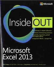 Tapa de Microsoft Excel 2013 Inside Out
