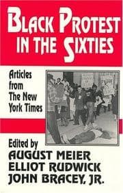 Tapa de Black protest in the sixties