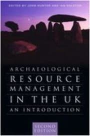 Tapa de Archaeological Resource Management In The Uk An Introduction