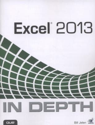 Tapa de Excel 2013 In Depth