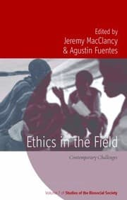 Tapa de Ethics In The Field Contemporary Challenges