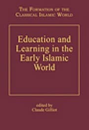 Tapa de Education And Learning In The Early Islamic World