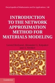 Tapa de Introduction To The Network Approximation Method For Materials Modeling