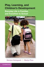 Tapa de Play Learning And Childrens Development Everyday Life In Families And Transition To School