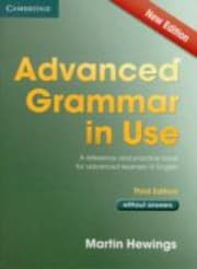 Tapa de Advanced Grammar In Use A Reference And Practical Book For Advanced Learners Of English Without Answers