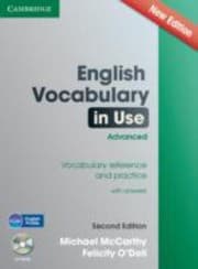 Tapa de English Vocabulary in Use Advanced with CDROM