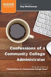 Tapa de Confessions of a Community College Administrator