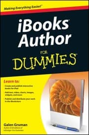 Tapa de Ibooks Author For Dummies