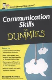 Tapa de Communication Skills For Dummies