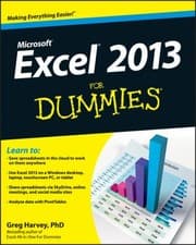 Tapa de Excel 2013 For Dummies