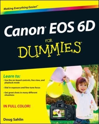 Tapa de Canon Eos 6d For Dummies