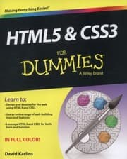 Tapa de Html5 Css3 For Dummies
