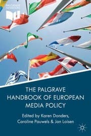 Tapa de Palgrave Handbook Of European Media Policy