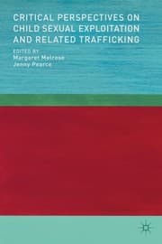Tapa de Critical Perspectives On Child Sexual Exploitation And Related Trafficking