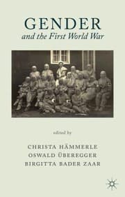 Tapa de Gender And The First World War
