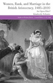 Tapa de Women Rank And Marriage In The British Aristocracy 14852000 An Open Elite