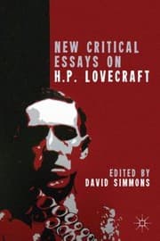 Tapa de New Critical Essays On H P Lovecraft