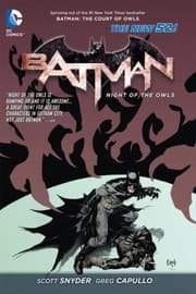 Tapa de Batman Night Of The Owls