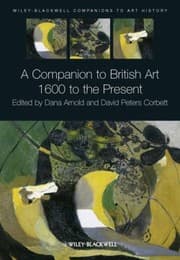 Tapa de A Companion To British Art 1600 To The Present