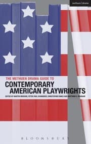 Tapa de The Methuen Drama Guide To Contemporary American Playwrights