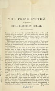 Tapa de Prize system as applied to small farmers in Ireland