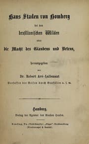 Tapa de Bei den brasilianischen wilden; oder, Die Macht des glaubens und betens