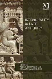 Tapa de Individuality in Late Antiquity Ashgate Studies in Philosophy  Theology in Late Antiquity