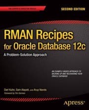 Tapa de Rman Recipes For Oracle Database 12c A Problemsolution Approach