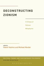 Tapa de Deconstructing Zionism