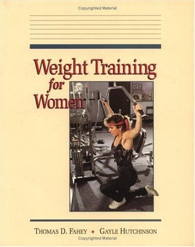 Tapa de Weight training for women