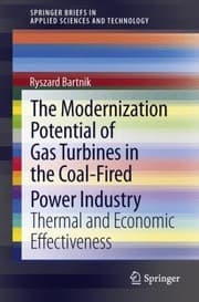 Tapa de The Modernization Potential Of Gas Turbines In The Coalfired Power Industry Thermal And Economic Effectiveness