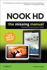 Tapa de NOOK HD The Missing Manual