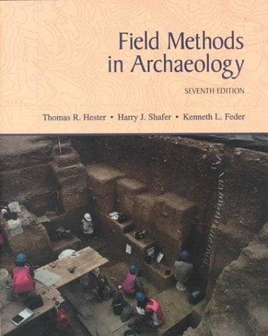 Tapa de Field methods in archaeology