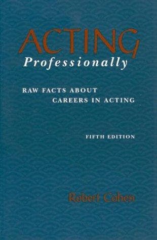 Tapa de Acting professionally