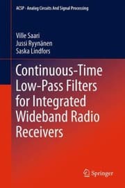 Tapa de Continuoustime Lowpass Filters For Integrated Wideband Radio Receivers