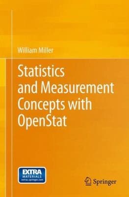 Tapa de Statistics And Measurement Concepts With Openstat