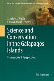 Tapa de Science And Conservation In The Galapagos Islands Frameworks Perspectives