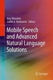Tapa de Mobile Speech And Advanced Natural Language Solutions