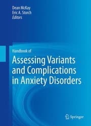 Tapa de Handbook Of Assessing Variants And Complications In Anxiety Disorders
