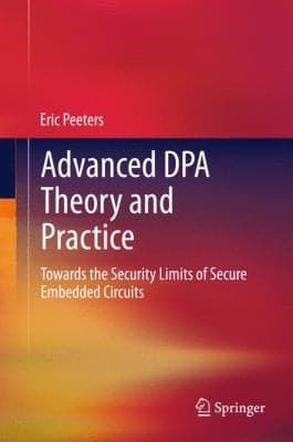 Tapa de Advanced DPA Theory and Practice