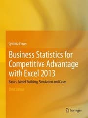 Tapa de Business Statistics For Competitive Advantage With Excel 2013