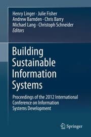 Tapa de Building Sustainable Information Systems