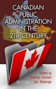 Tapa de Canadian Public Administration In The 21st Century
