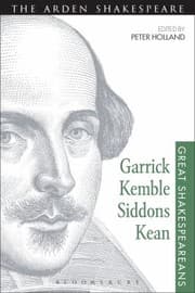 Tapa de Garrick Kemble Siddons Kean Great Shakespeareans